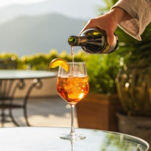 Letni koktajl na stole