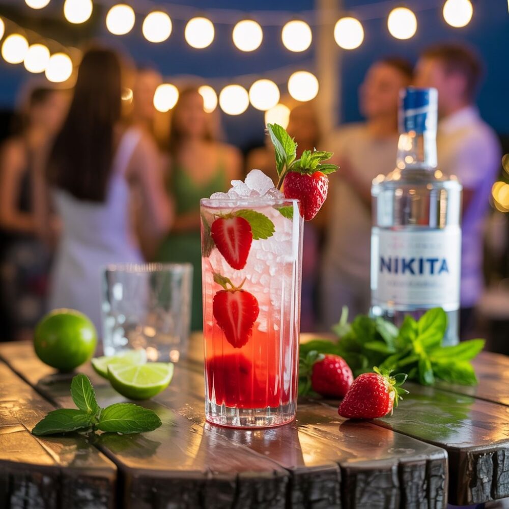 Nikita drink w kieliszku