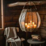 domowe lampiony z słoików