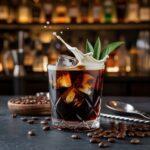 kahlua drink w szklance