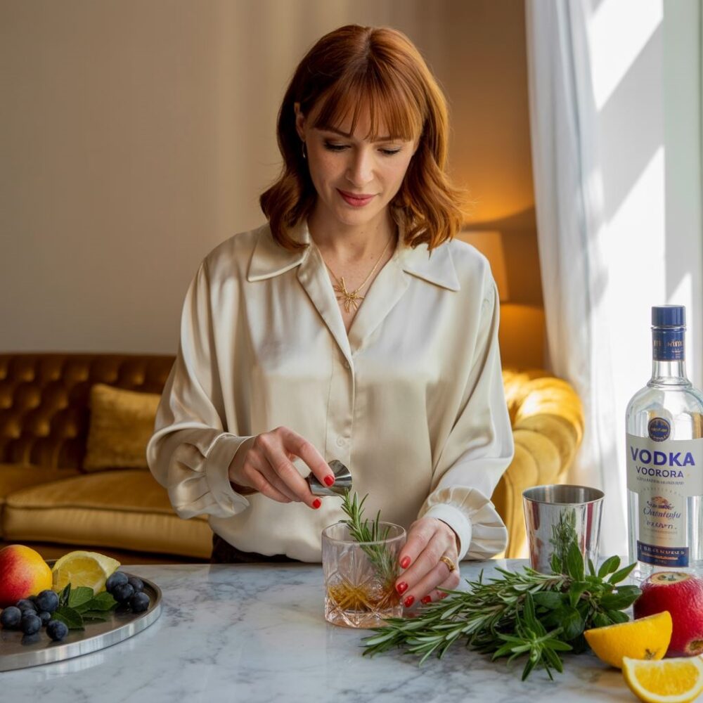 kolorowe drinki z wódką